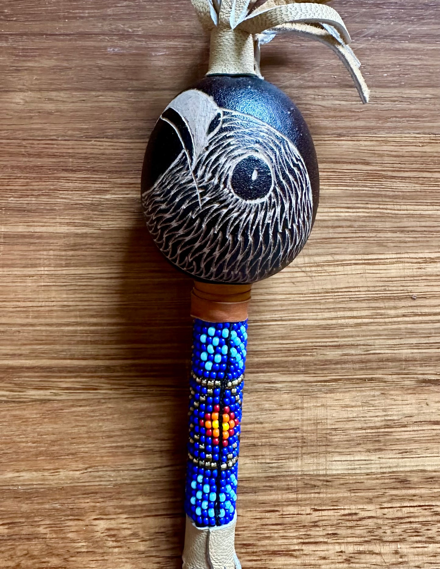 Ceremonial Maracas - Condor/Eagle
