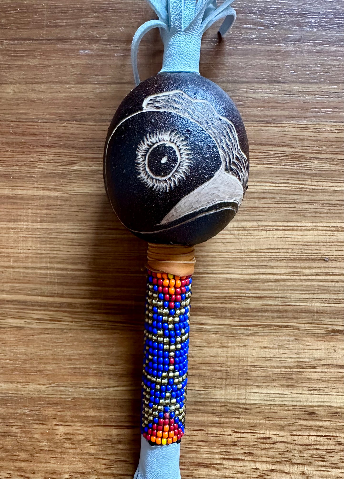 Ceremonial Maracas - Condor/Eagle