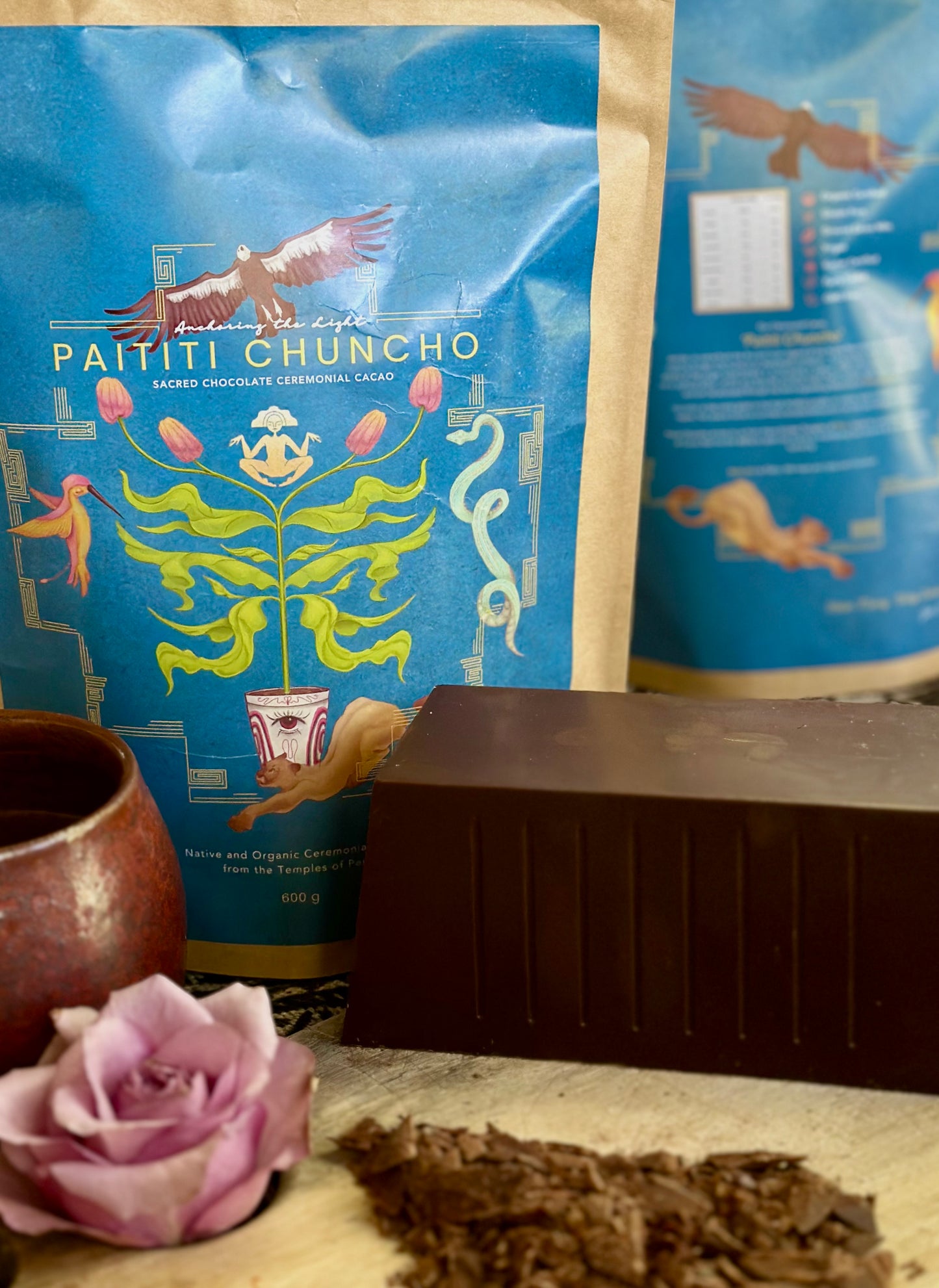 Sacred Chocolate Ceremonial Cacao 'Paititi Chuncho'
