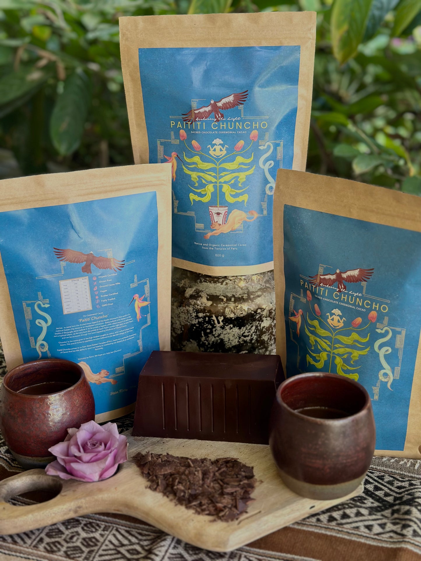 Sacred Chocolate Ceremonial Cacao 'Paititi Chuncho'