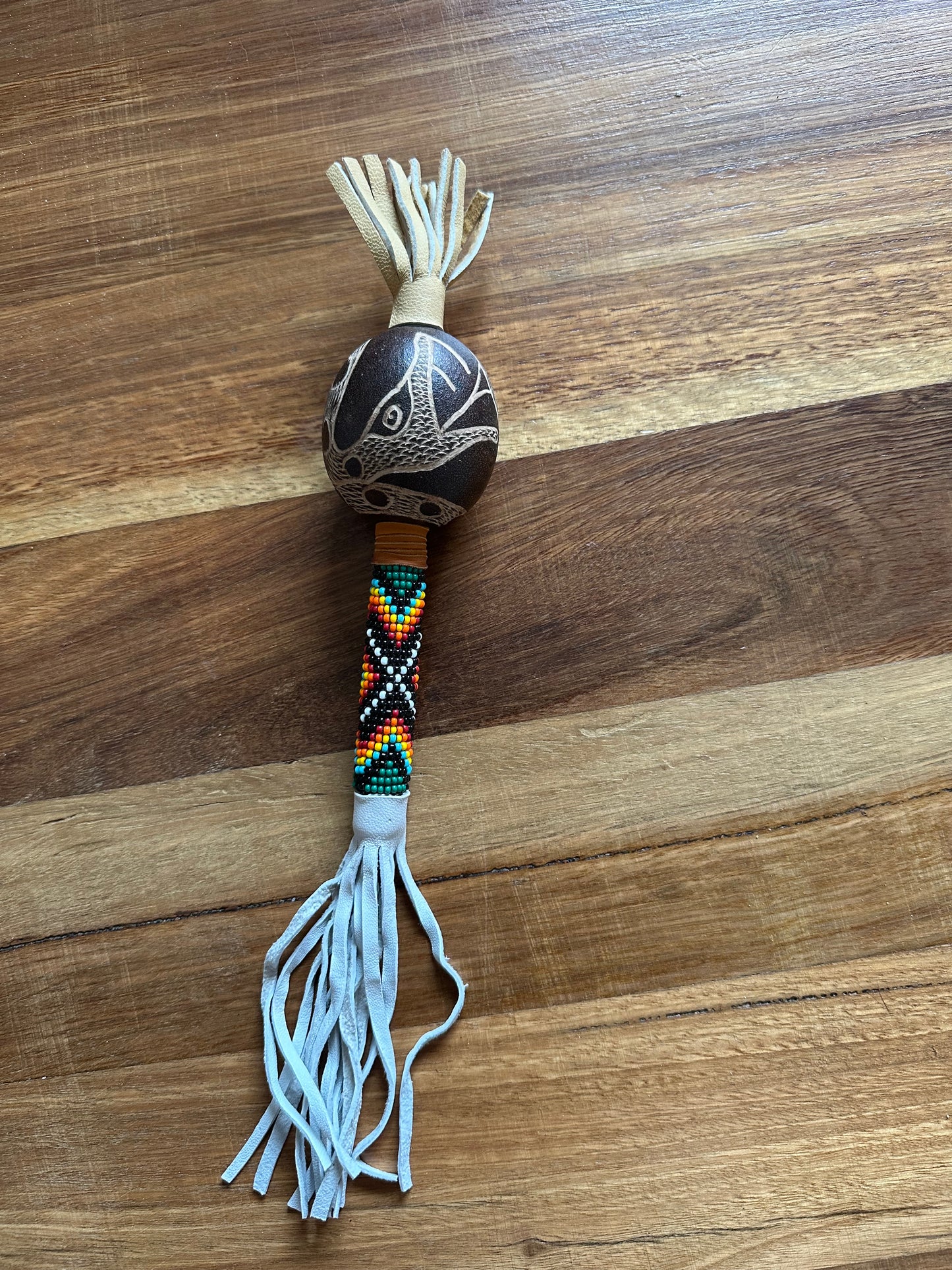 Ceremonial Maracas - Serpent/Amaru