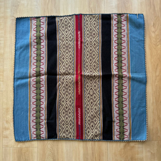 Sacred Mesa cloth from the High Andes. Hand woven from hand dyed Alpaca wool in a variety of colors. Cloth can be used for your work with the Mesa, Sacred Medicine bundle, and/or as an Altar cloth.