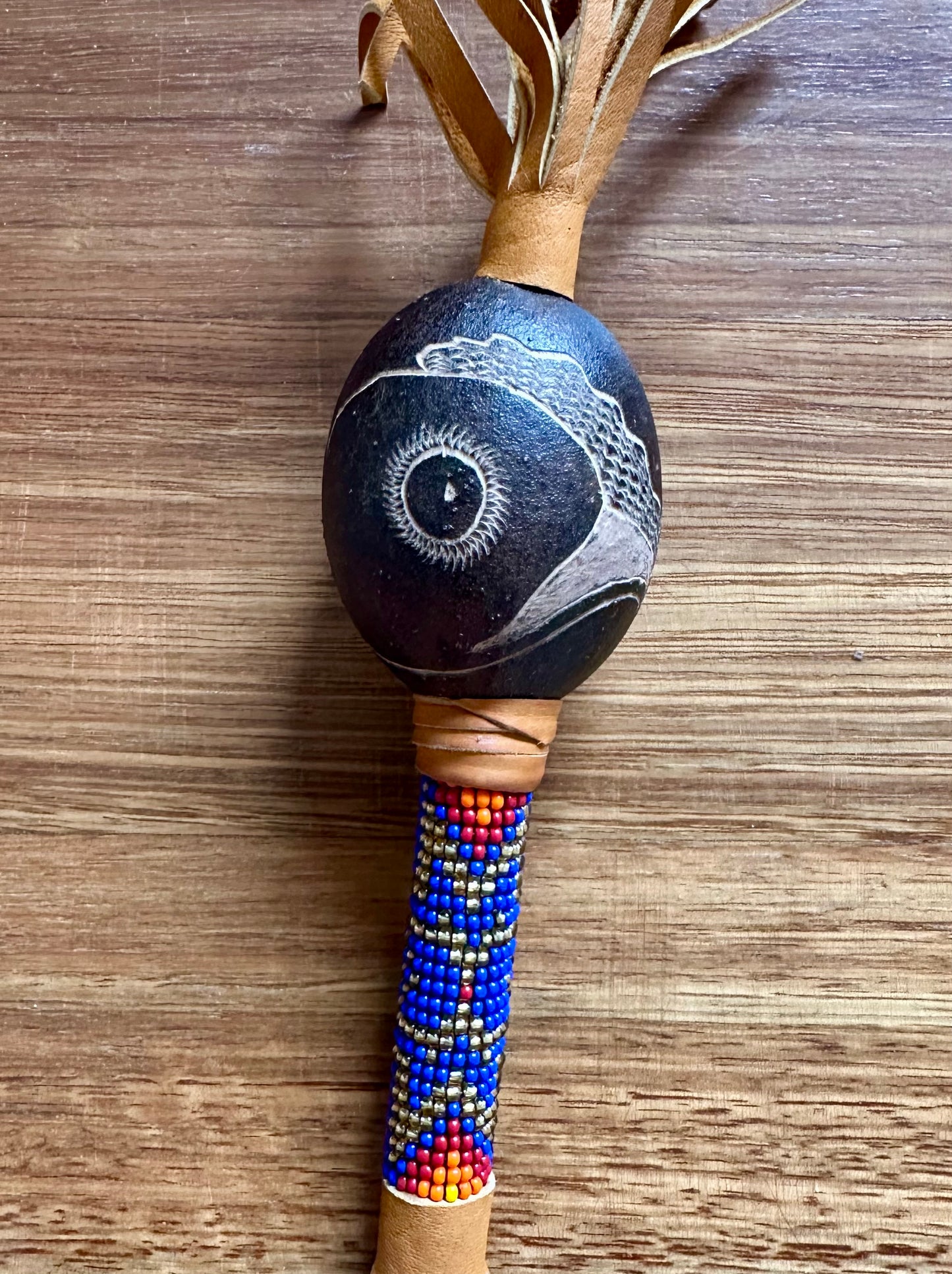 Ceremonial Maracas - Condor/Eagle
