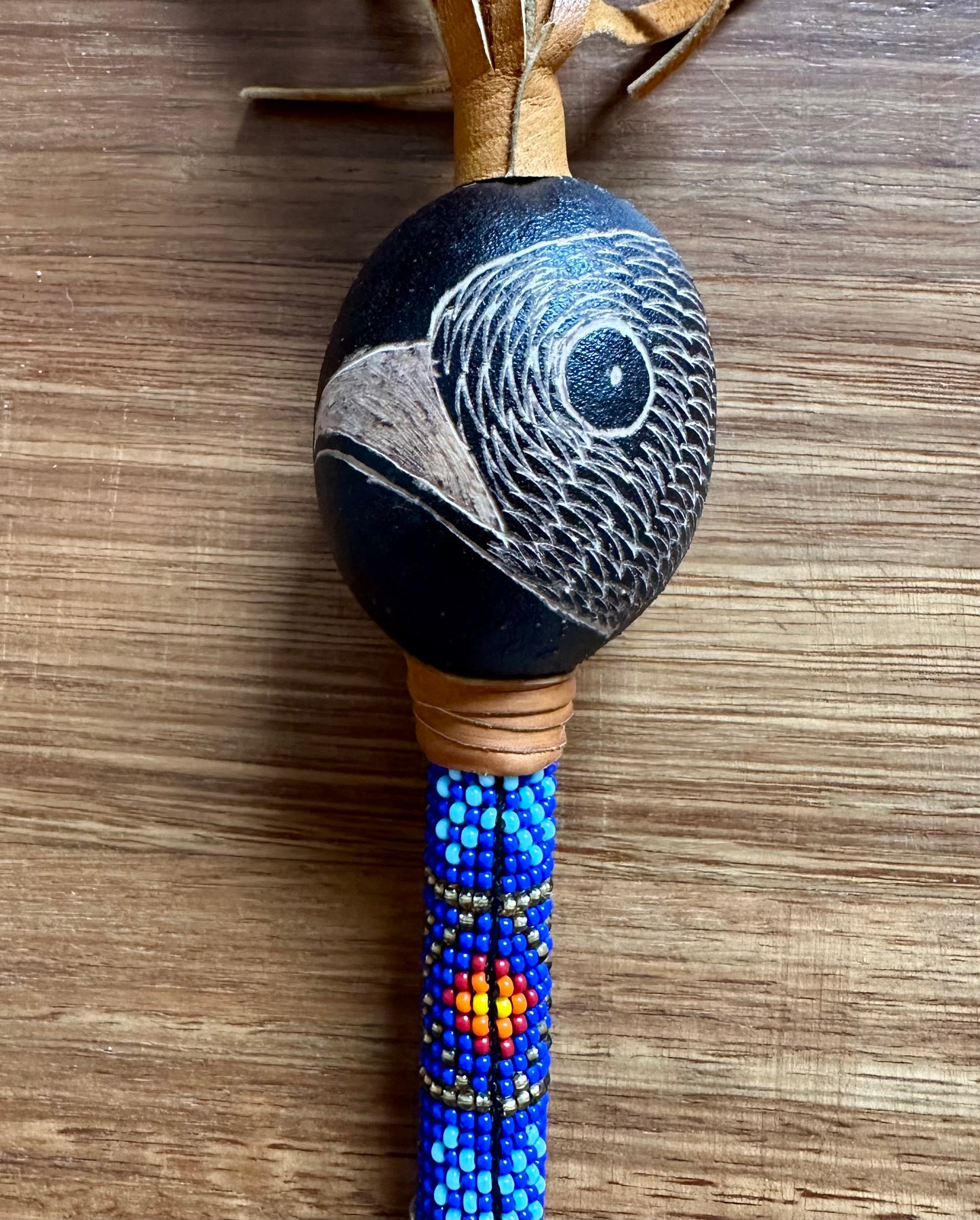 Ceremonial Maracas - Condor/Eagle