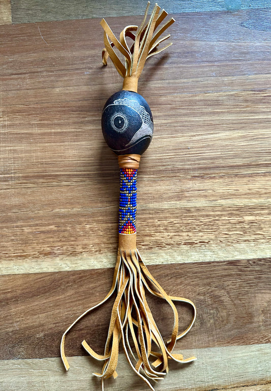 Ceremonial Maracas - Condor/Eagle
