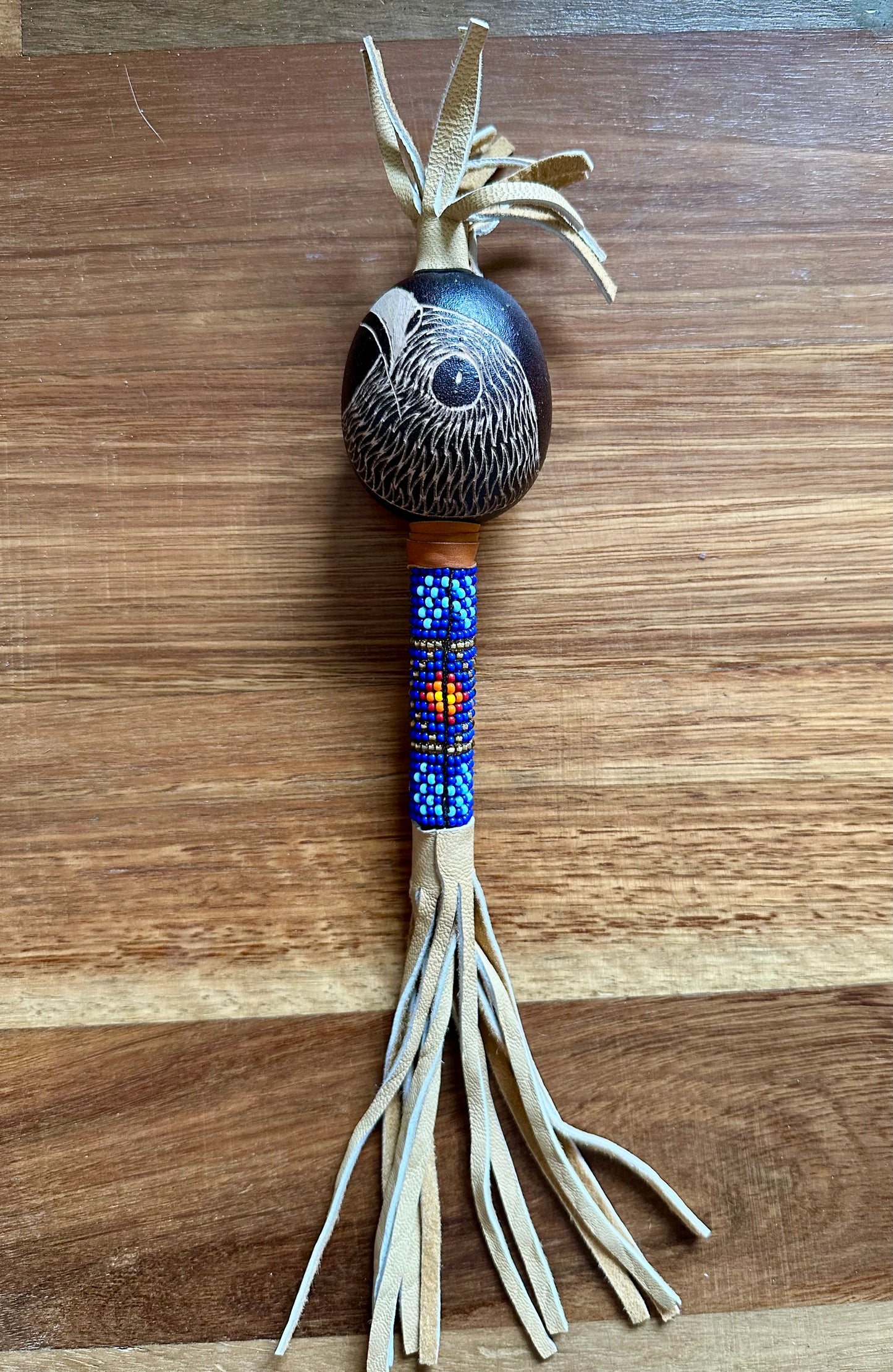 Ceremonial Maracas - Condor/Eagle