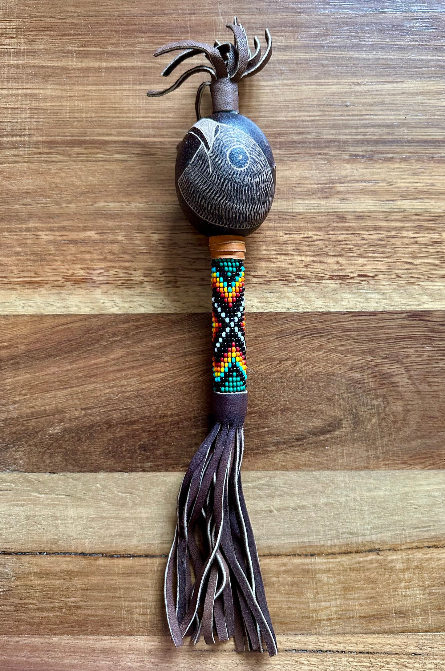 Ceremonial Maracas - Condor/Eagle