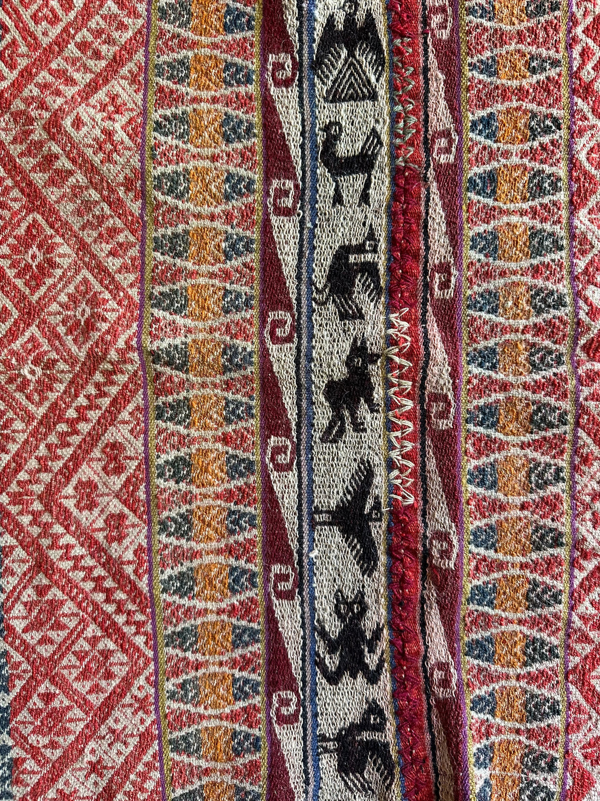 Large Antique Mesa Cloth #49