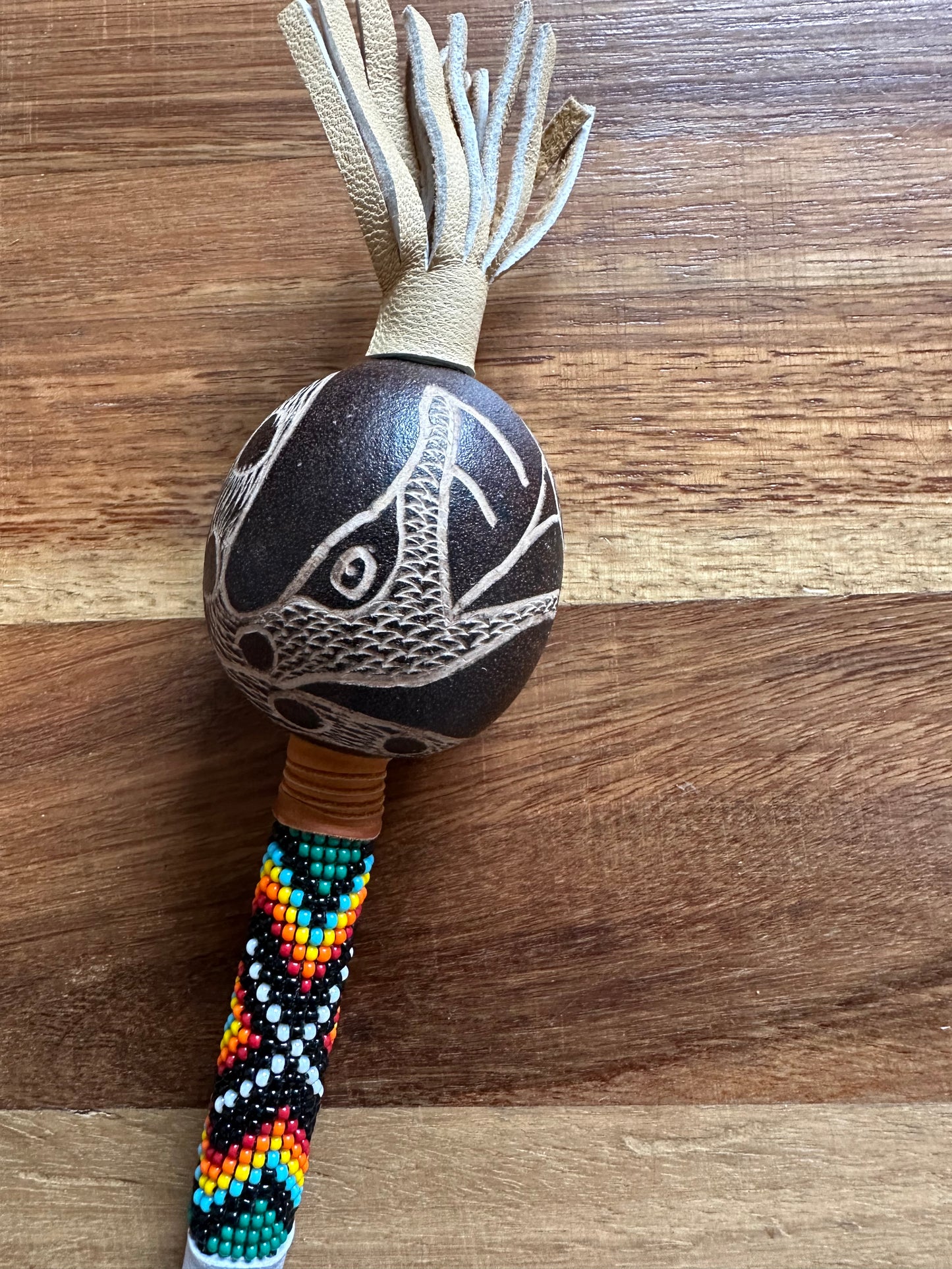 Ceremonial Maracas - Serpent/Amaru